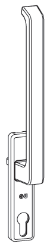 [6-24609-00-0-6] MANILLA+LLAVE INT COLOR NEGRO REF: 6-24609-00-0-6